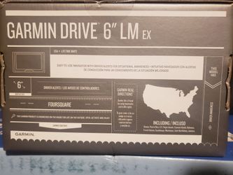 Garmin's 6in with lifetime maps brand new