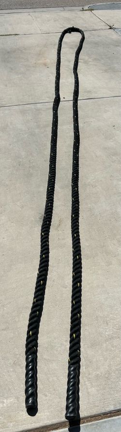 Workout battle rope