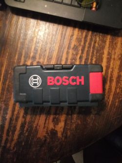 Bosch Drill set one used rest new