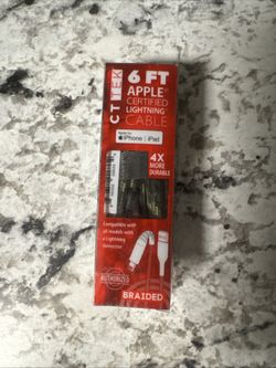 POWERXCEL Charge Cable USB-A to Lightng- 10 Ft, Iphone,lpad,ipod FAST