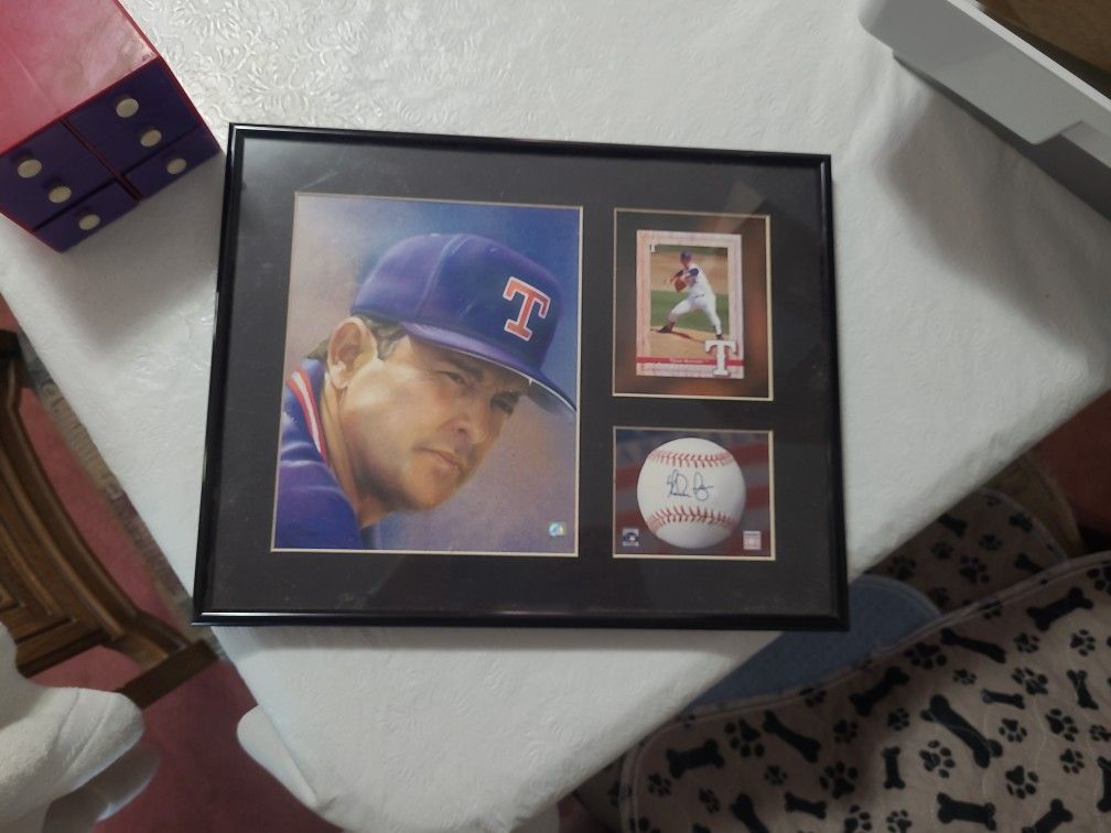 Baseball Card From Nolan Ryan