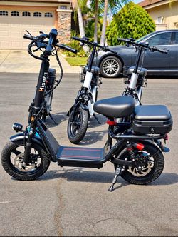 Hisent Electric Scooter with Seat