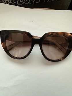 Authentic Prada Oversized Cat-Eye Sunglasses – SPR 14W-F