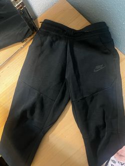Nike Tech Fleece Jogger Sweatpants Boys M Black Athletic Drawstring