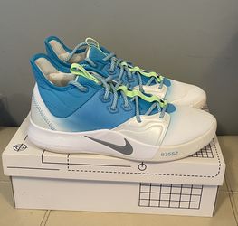 Size 12 - Nike PG 3 Platinum Tint - New With Box A02607 005