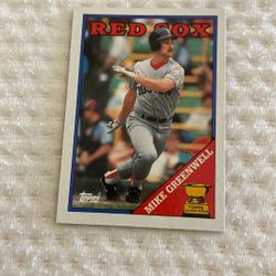 88 Topps Mike Greenwell #493