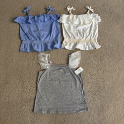 New and Like New Baby Gap Girls Tops 5T
