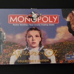 Wizard Of Oz Monopoly - Collectors Edition