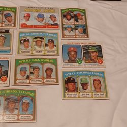 1970s Baseball CARDS AS IS NO SHIPPING 