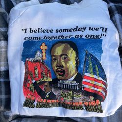 Vintage 90s MLK Speech Sweatshirt 