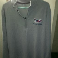Adidas Utsa Basketball 3/4 Zip Long Sleeve 