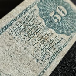 1873  Fractional  .50 Cents .