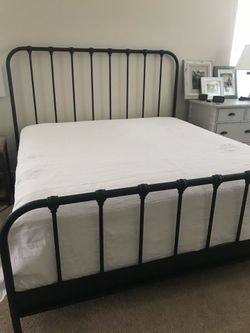 King Bedframe-living spaces
