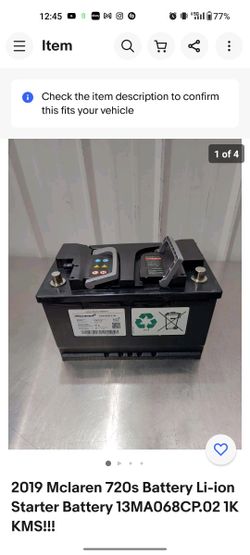 Mclaren Battery