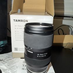 Tamron 28-75mm 2.8 G2 Sony e Mount full frame