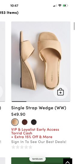 NEW Torrid Size 10 heel  $35