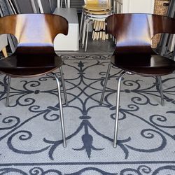 2 West Elm Dinning Chairs