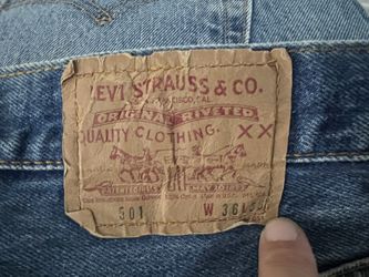 VINTAGE Made In USA Levi’s 36x35