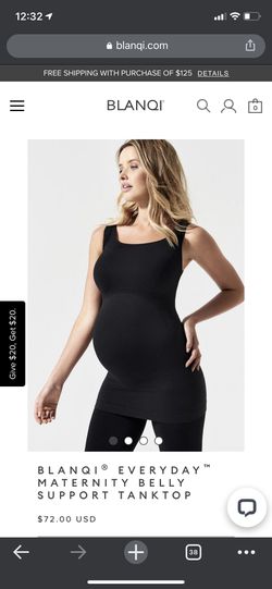 Blanqi Maternity Belly Support Tank Top for Sale in El Paso, TX