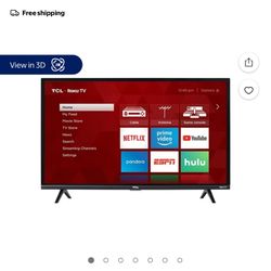 TCL Roku TV 1080p LED smart TV 32” 