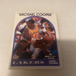 Basketball NBA HOOPS 1989 Michael Cooper #187