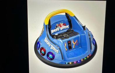 Brand new 12v angry birds bumper car