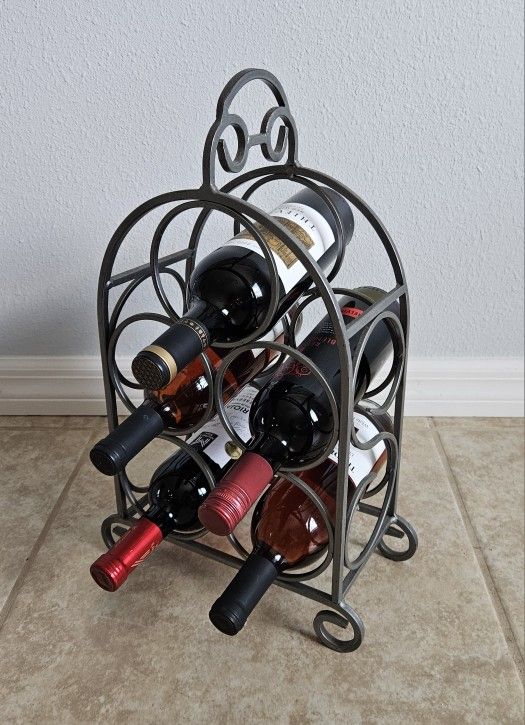 5 Bottle Wine Rack