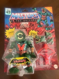 Masters Of The Universe Origins Leech Deluxe Evil Horde Action Figure Mattel New