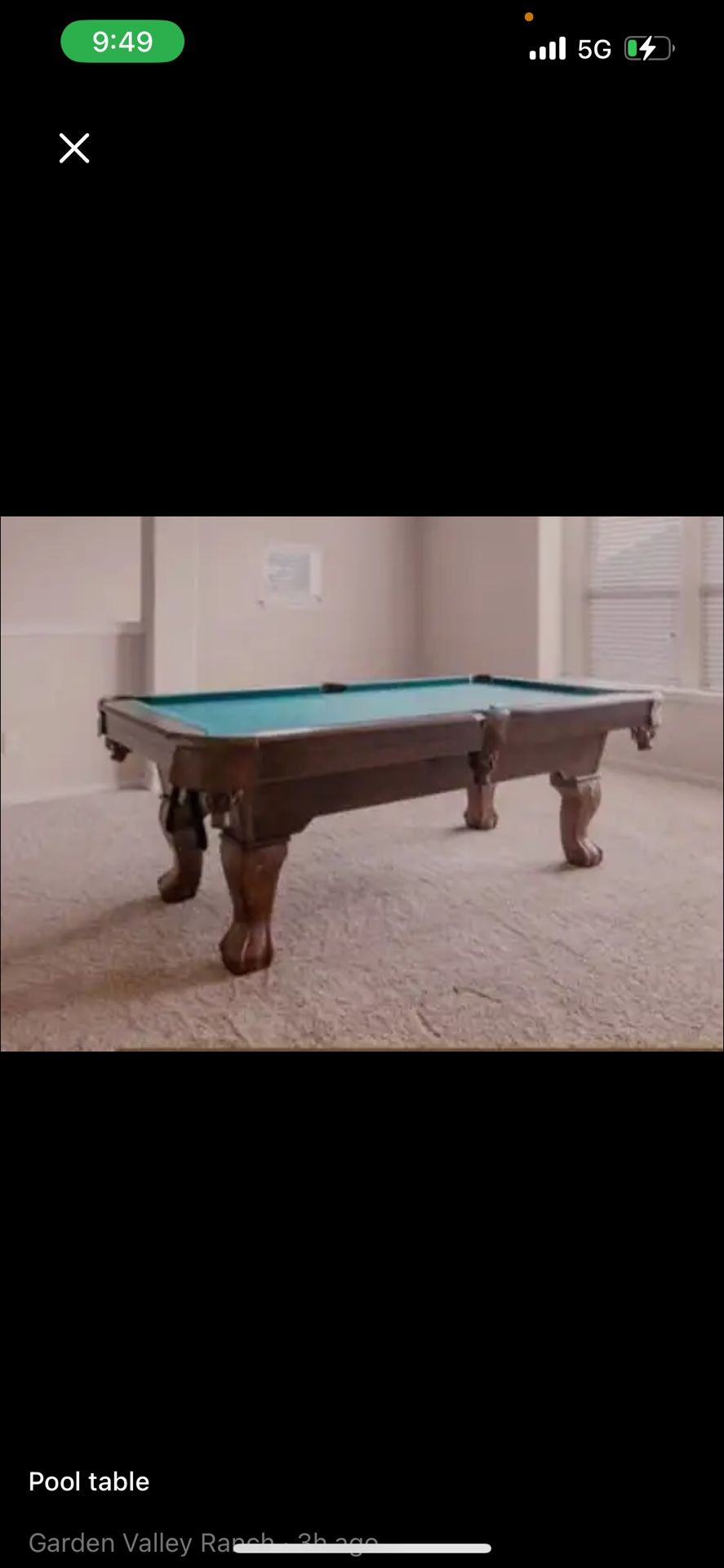 Pool Table