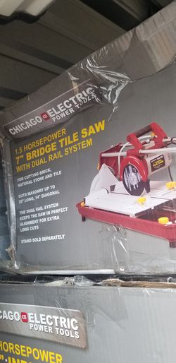 7" bridge Tile saw