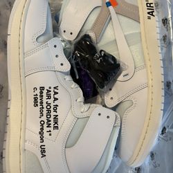 Jordan 1 High OG X V.A.A. “Alaska” Size 12