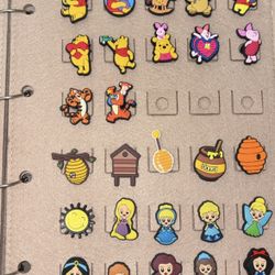 Winnie The Pooh & Disney Croc Charms $1 Each