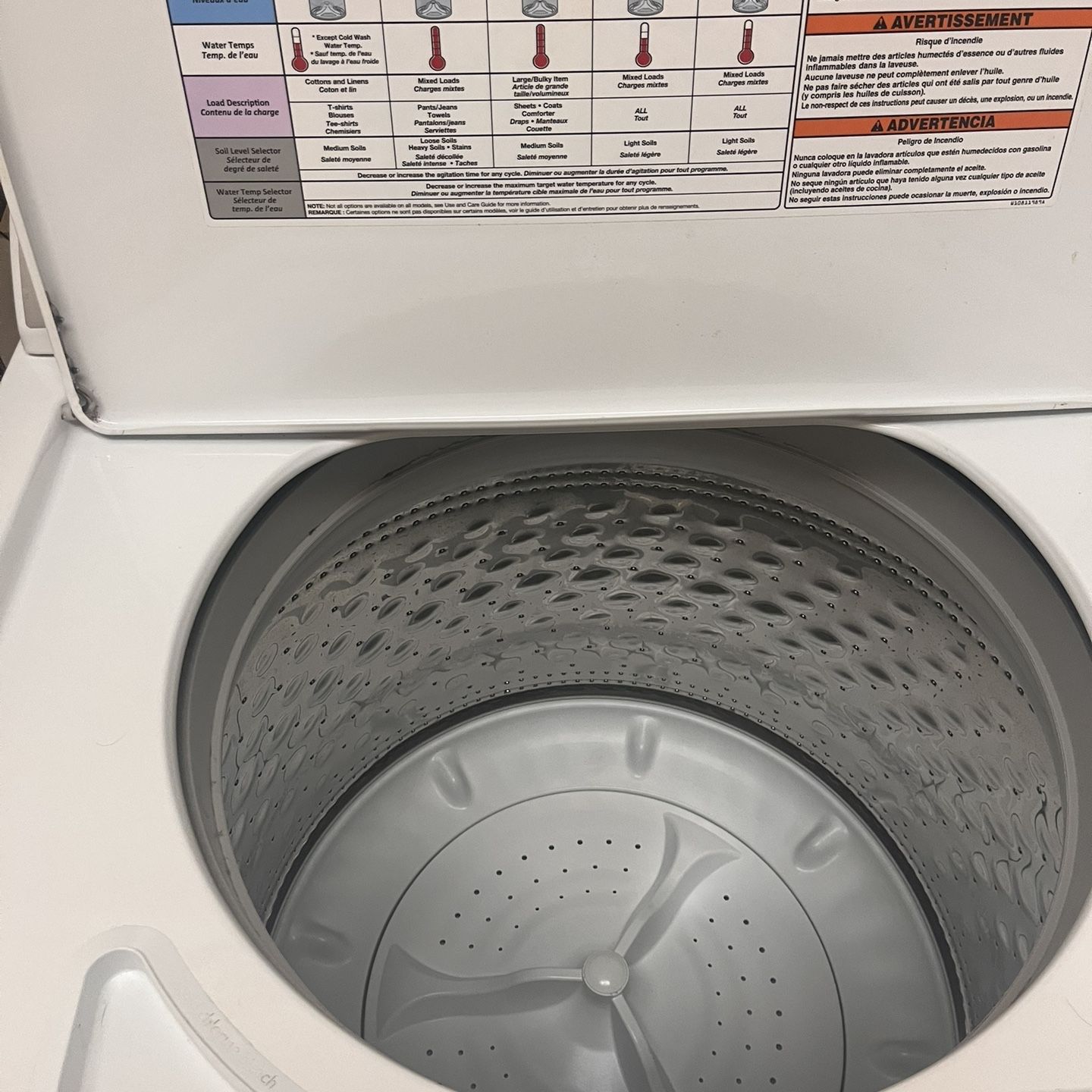 Whirlpool Top Load Washer 5.3 Like New Working Condition 