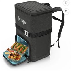 New Ninja Outdoor FrostVault™ Go 36-Can Soft Cooler with Cold Dry Zone, Charcoal Gray - FF136CG