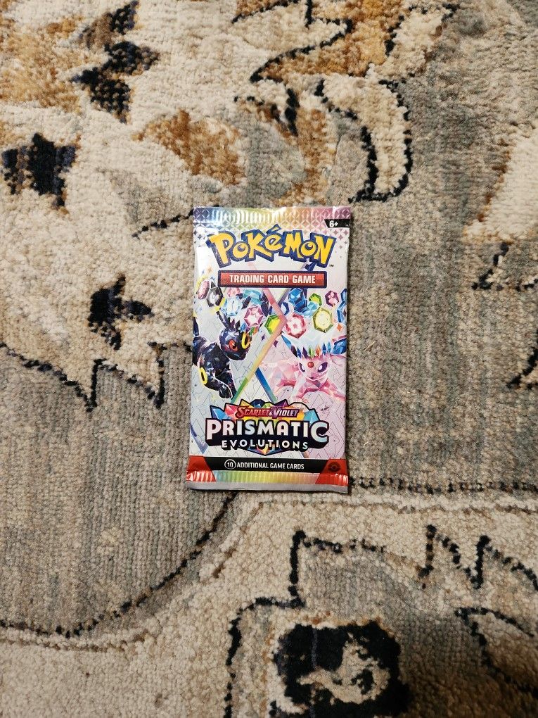 Pokemon Prismatic Pack Opened