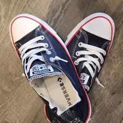 Converse Women's Denim Low Top All Stars