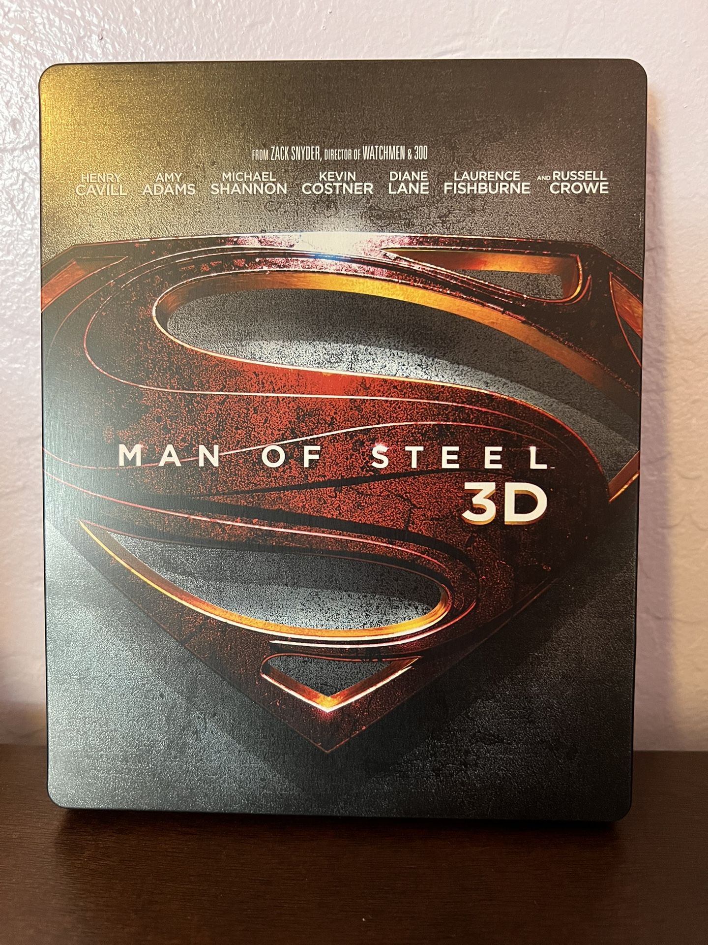 MAN OF STEEL 3D STEEL BOOK