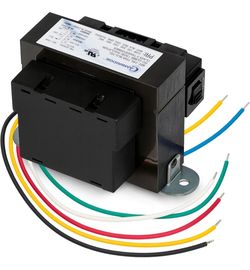Cambridge 24V 75VA Control Transformer, 120V to 24V Multi-Tap HVAC Furnace Transformer with Foot Mount, 120V 50/60Hz
