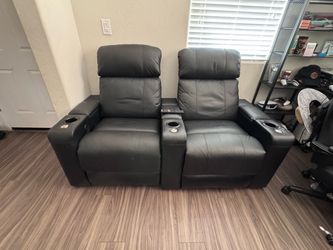 Double Seat Home Theater Recliner Sofa OBO