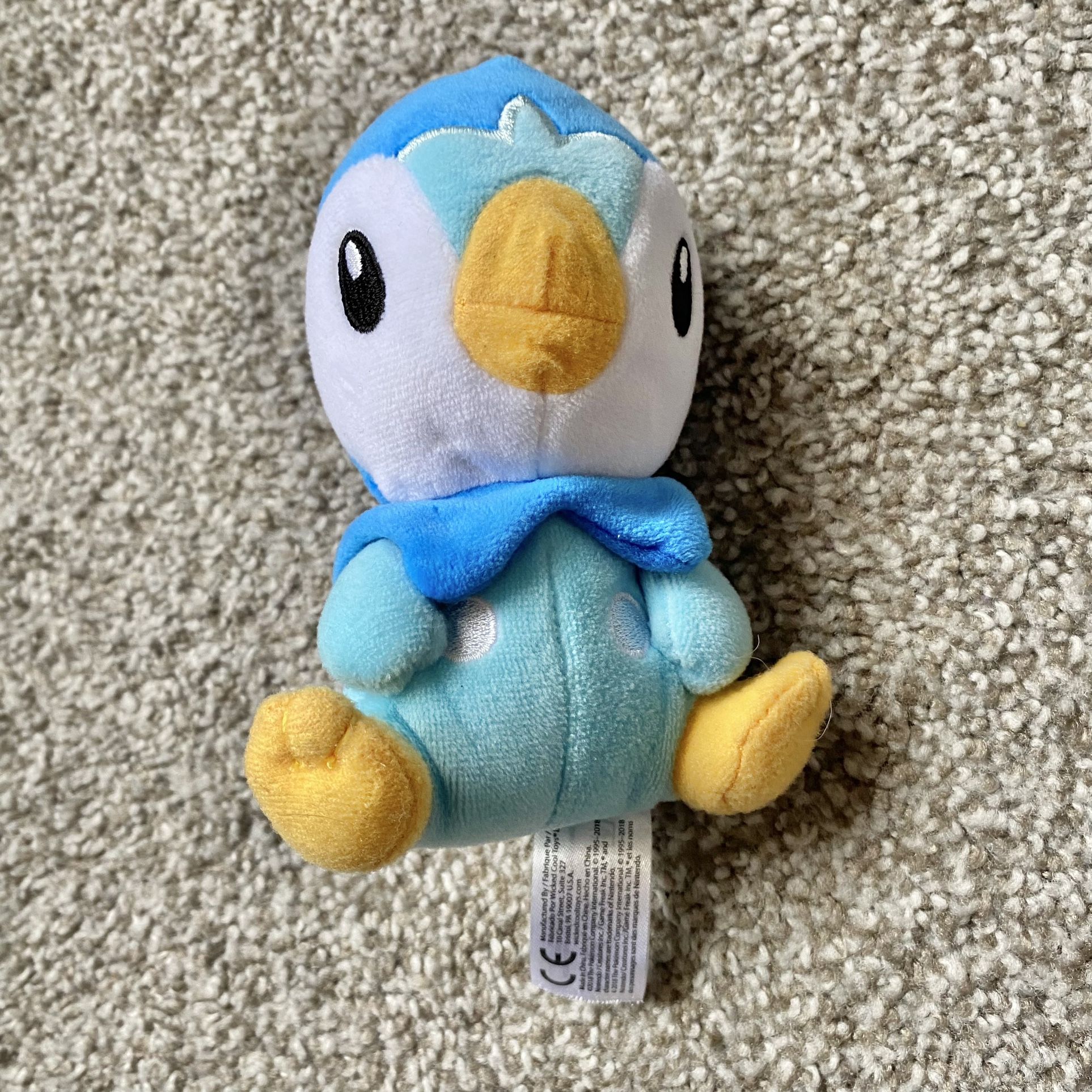 Pokémon Small Soft Plush Piplup