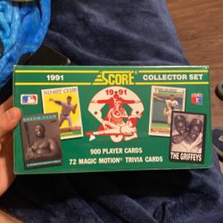 1991 Score Baseball Collectors Set Hobby Box