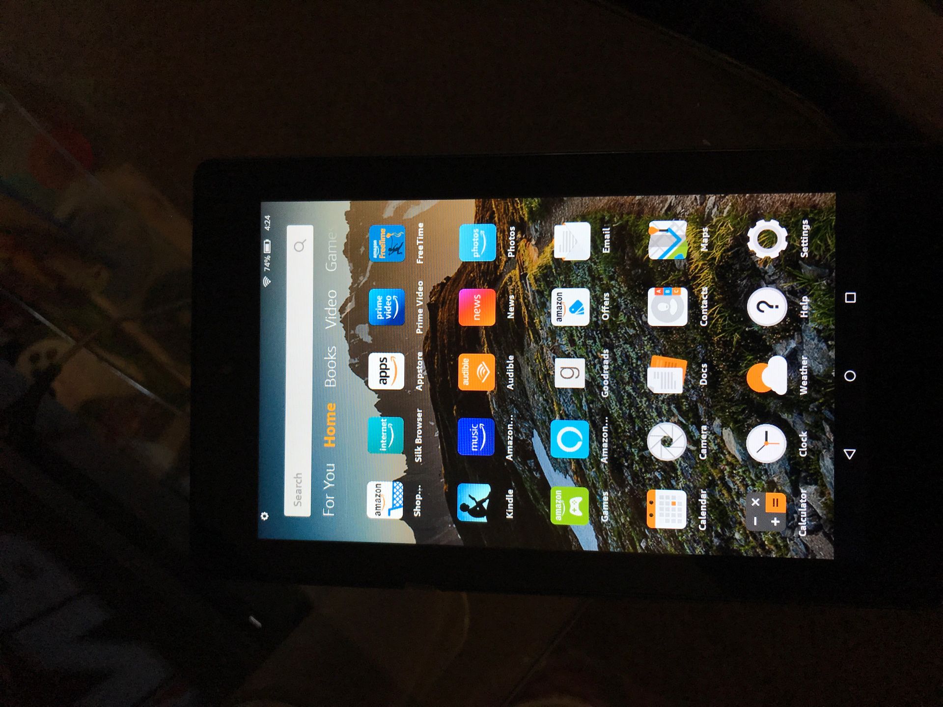 Amazon fire tablet