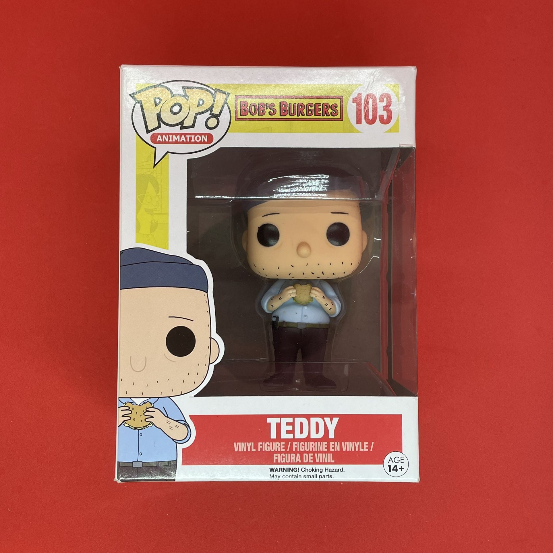 Funko Pop! Bob's Burgers Teddy #103 Vinyl Figure In Box