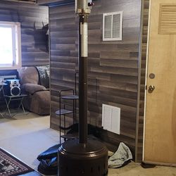 Patio Heater With Cover Used One Time 