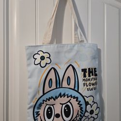 3 Labubu Tote Bags With Zipper