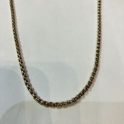 14k gold chain #111285-1 MJ