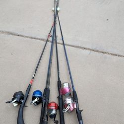10$ Fishing Rods.   For Kids And Women's