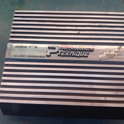 Performance Teknique Amplifier 