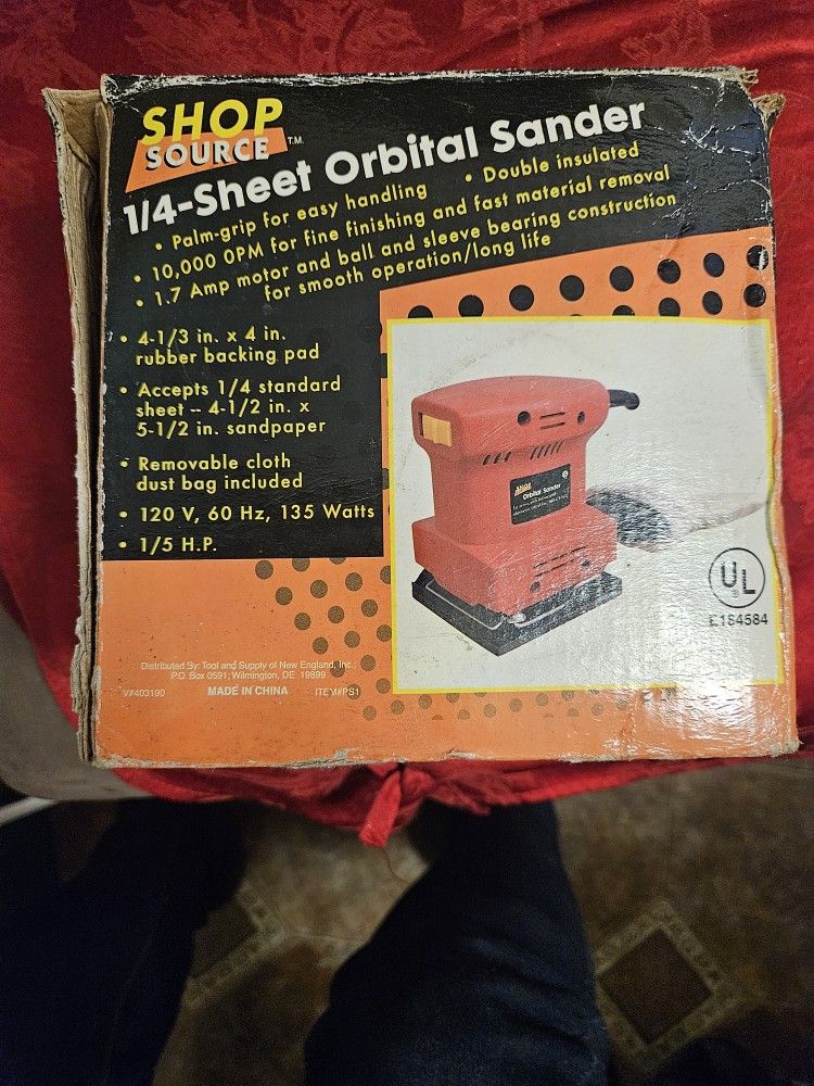 Wood SANDER NEW in Box