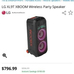 LG Xl9 Speaker X Boom 